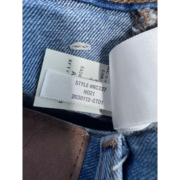 Madewell Balloon Jeans in Greene Wash: Workwear Edition Size 28 - Picture 7 of 7